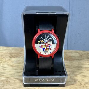 Vintage Armitron Looney Tunes Acrylic Watch Tweety Daffy Bugs Taz (1994)